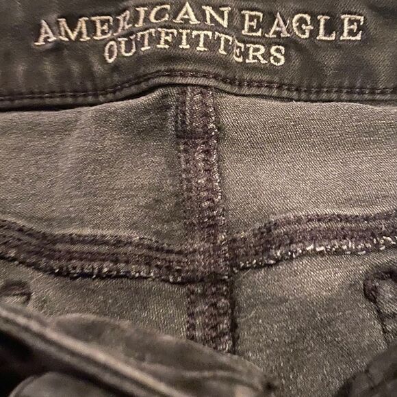 American Eagle Black Jeggings - Picture 6 of 12